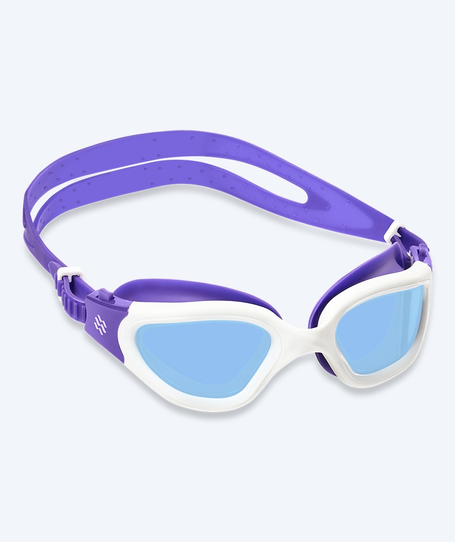 Watery exercise swim goggles - Raven Active - Purple/light blue