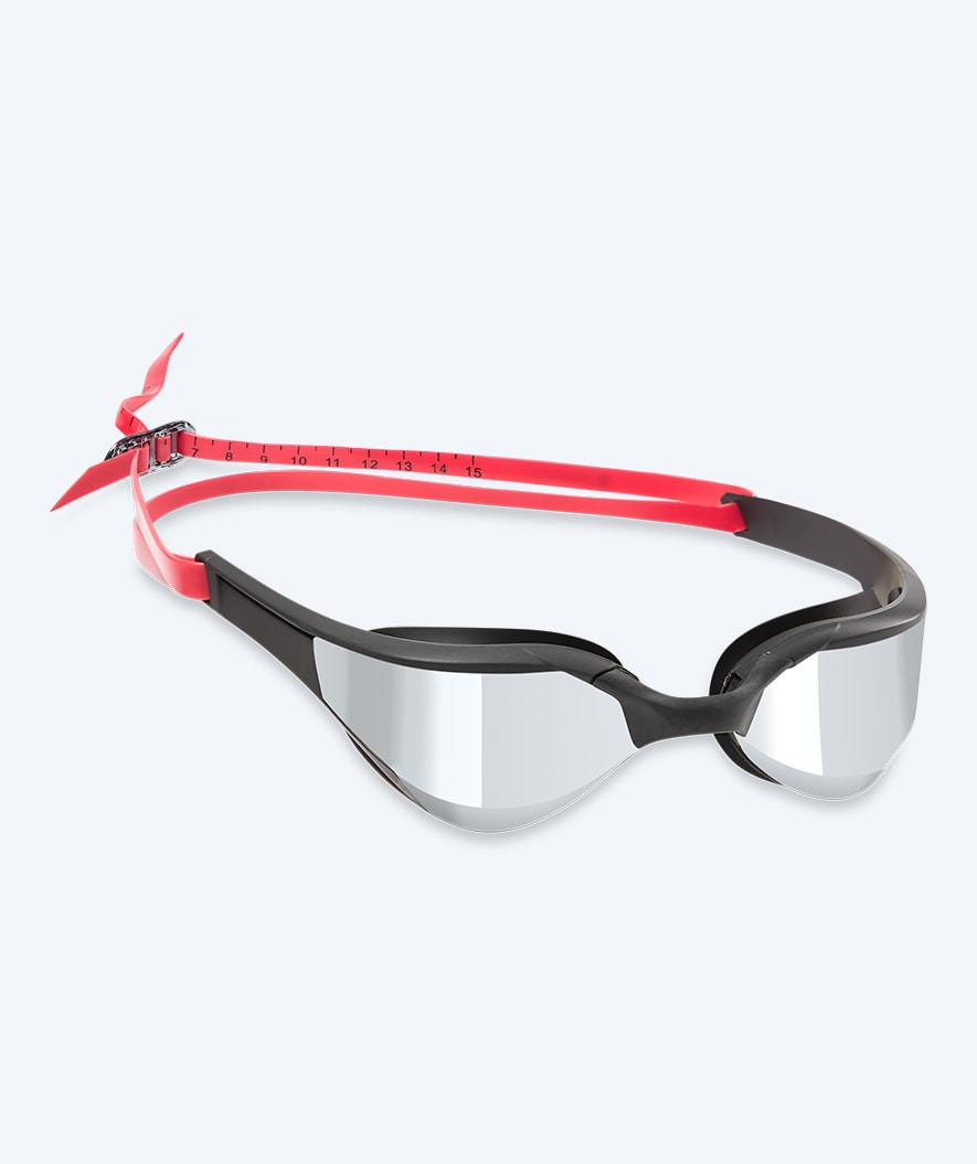 Watery swim goggles - Instinct Elite Mirror - Red/silver