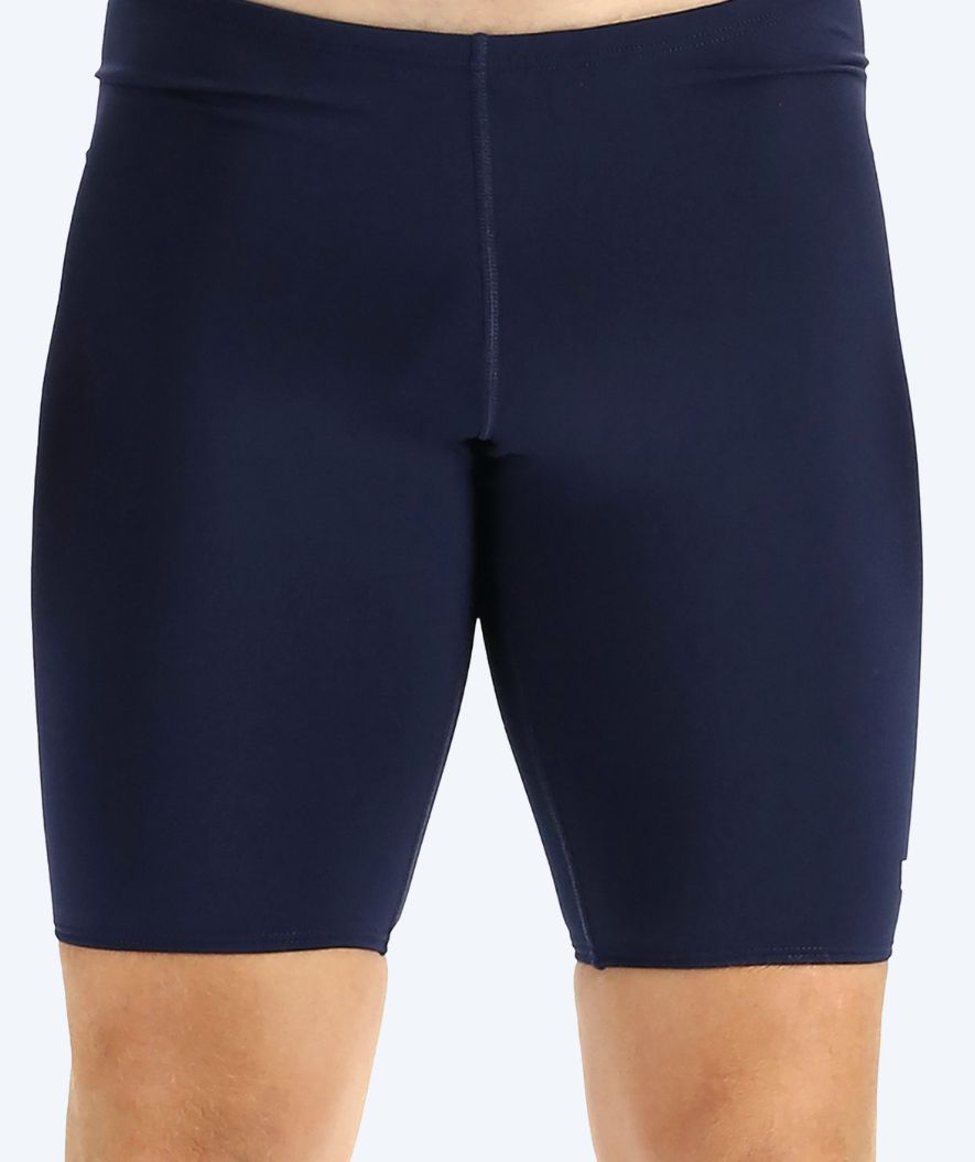 TYR long swim trunks for men - Durafast Elite Solid - Dark blue