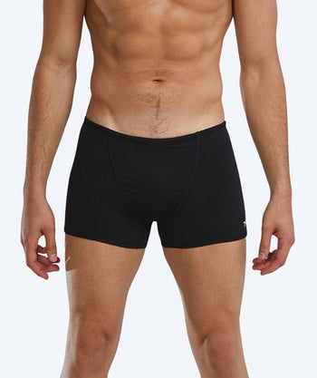 TYR aquashorts for men - Durafast Elite Solid - Black