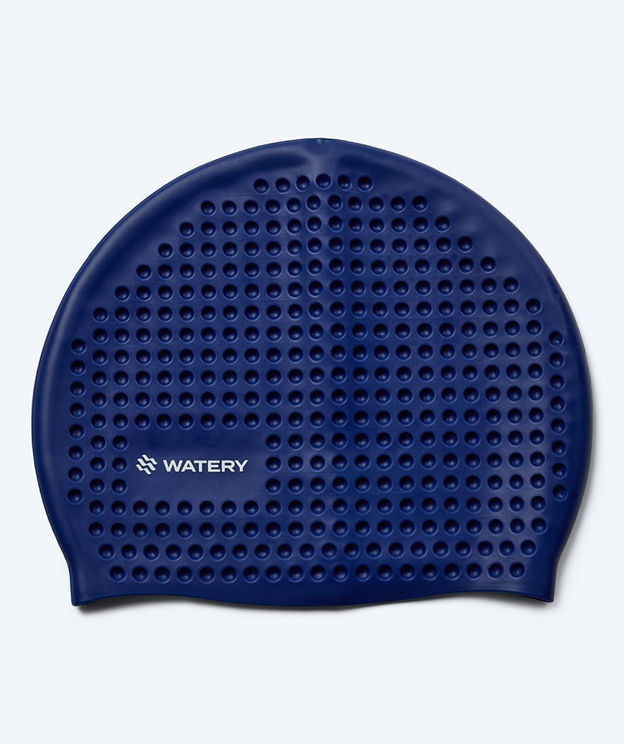 Watery swim cap - Larunda Bubble - Dark blue