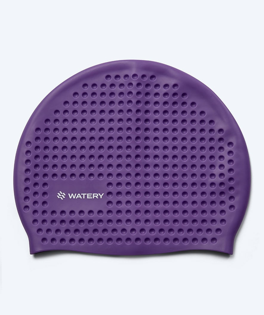 Watery swim cap - Larunda Bubble - Purple