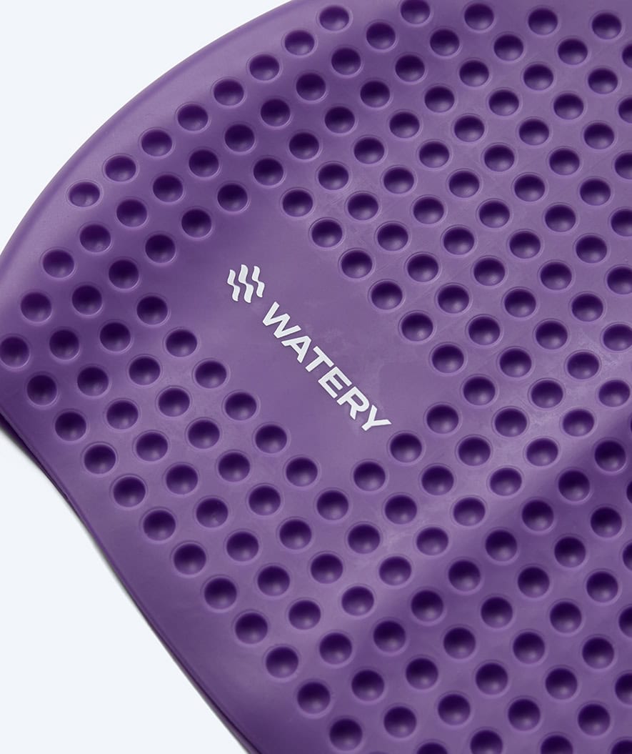 Watery swim cap - Larunda Bubble - Purple
