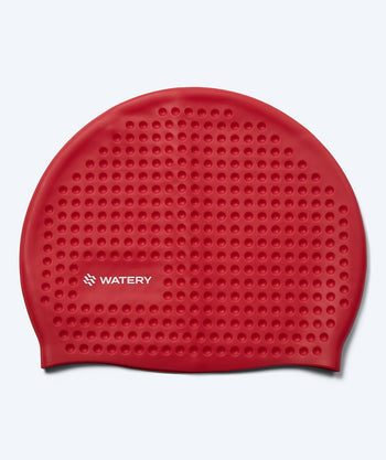 Watery swimming cap - Larunda Bubble - Red