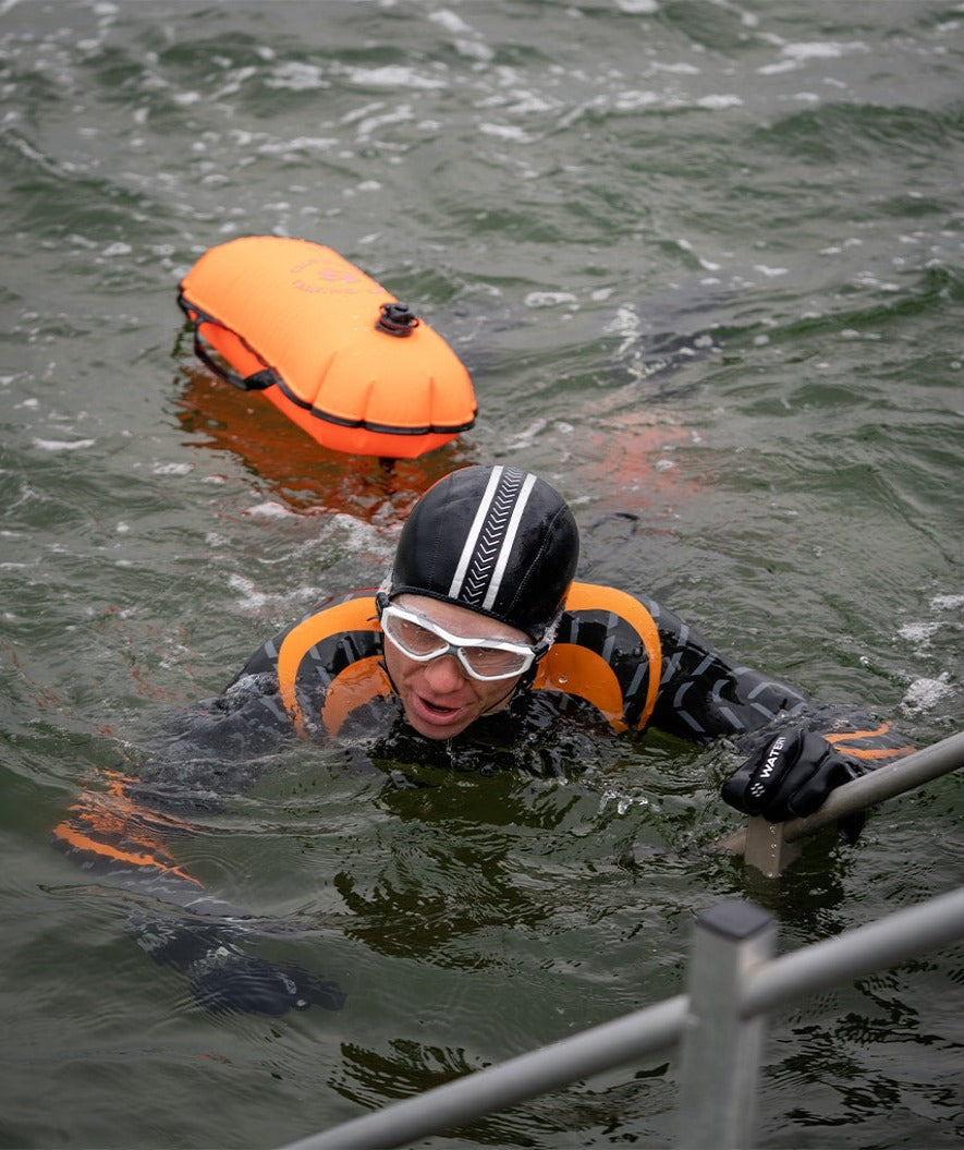 Watery swim buoy - Carry Straps 28L - Orange