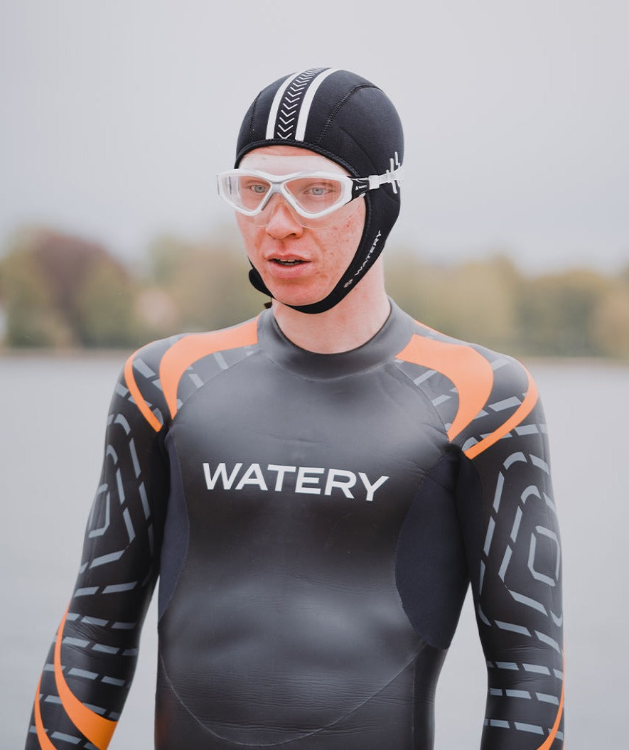 Watery wetsuit for men - Pelican - Orange