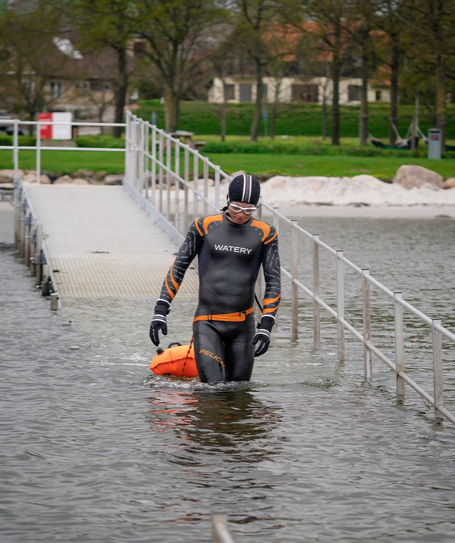 Watery wetsuit for men - Pelican - Orange