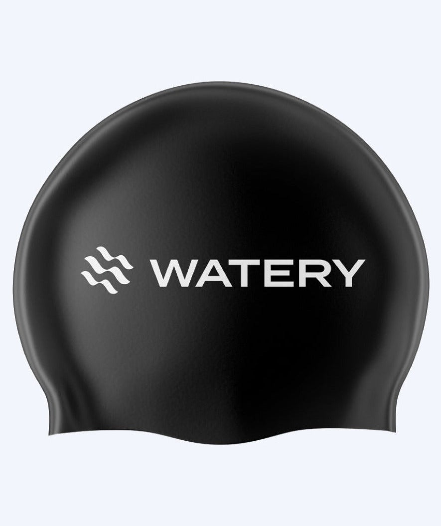 Watery swim cap (+12) - Signature - Black