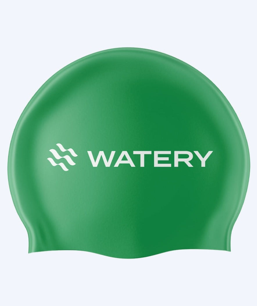 Watery swimming cap (from 10 years) - Signature - Green