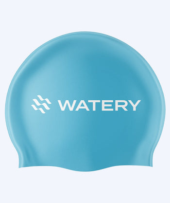 Watery swim cap - Signature - Sky Blue