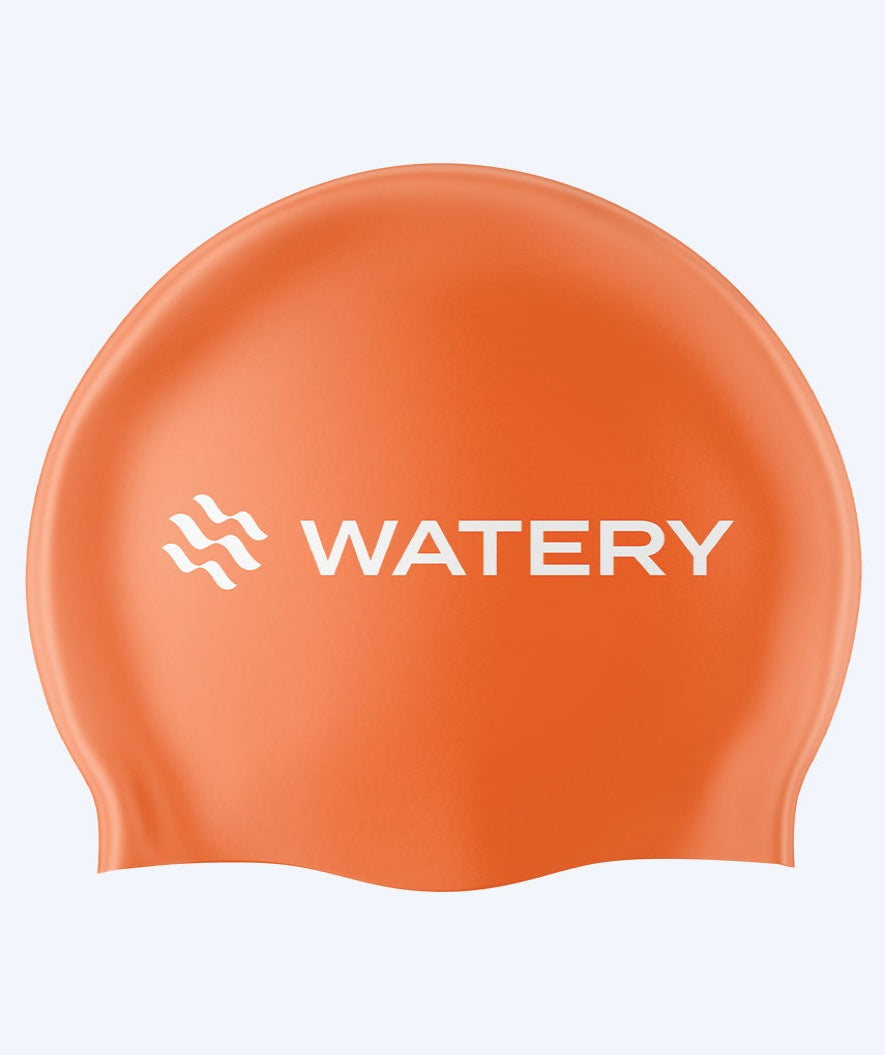 Watery swim cap (+12) - Signature - Orange