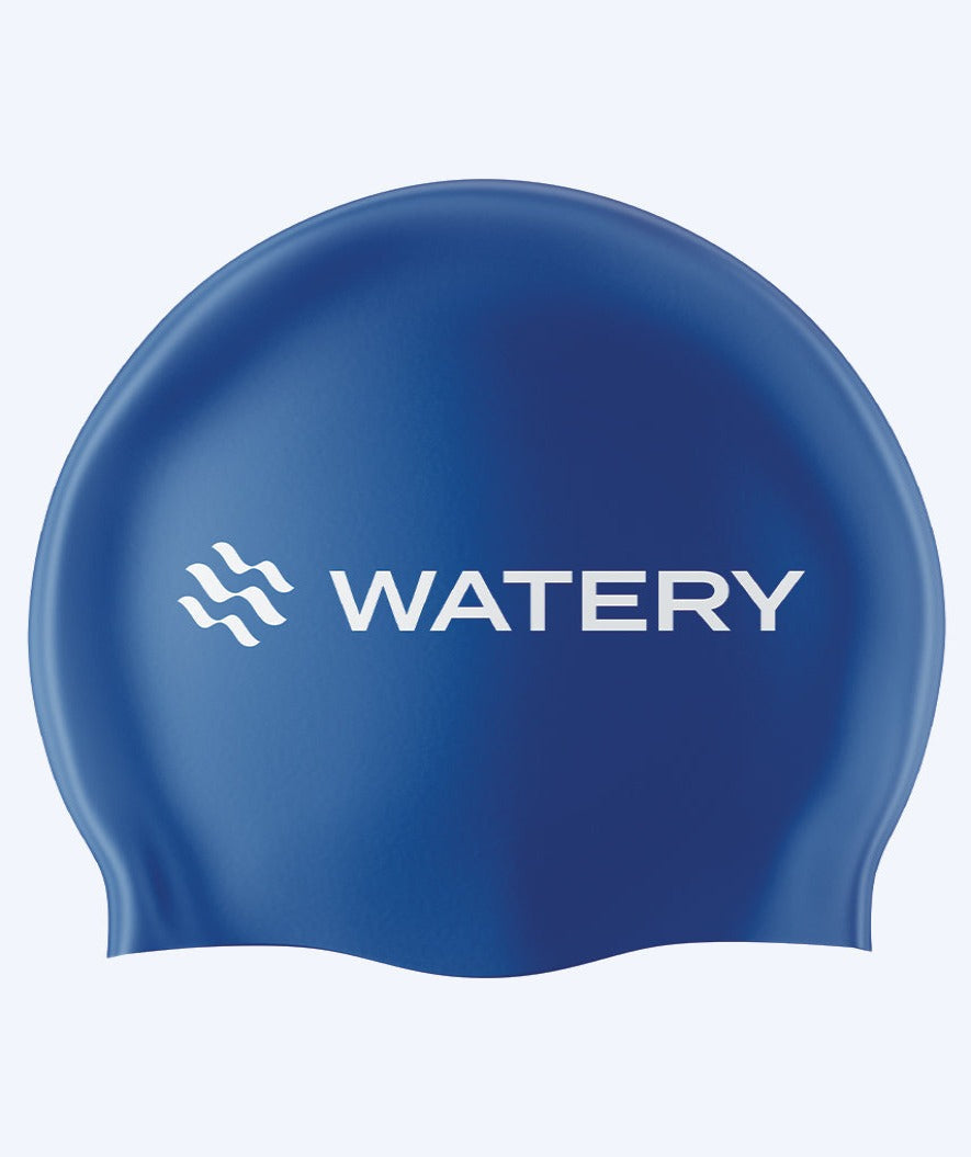 Watery swimming cap (from 10 years) - Signature - Royal Blue