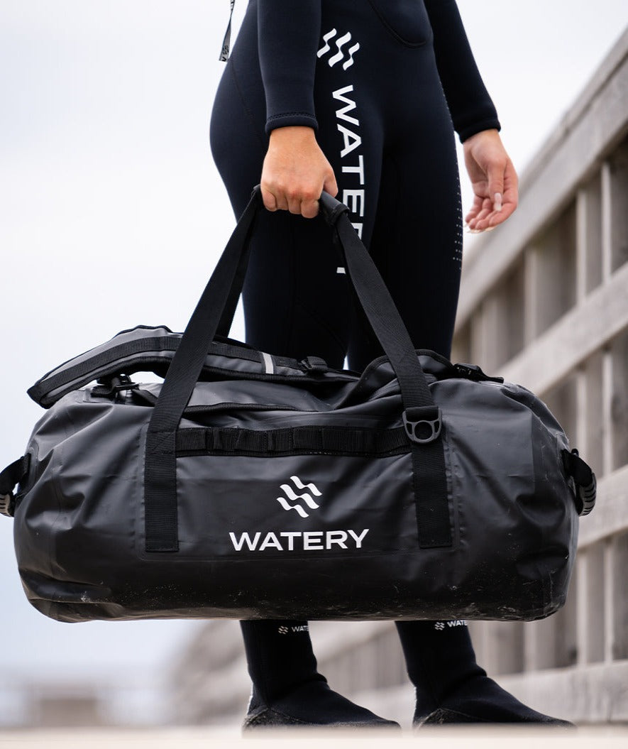 Watery watertight duffle bag - Swim 50L - Black