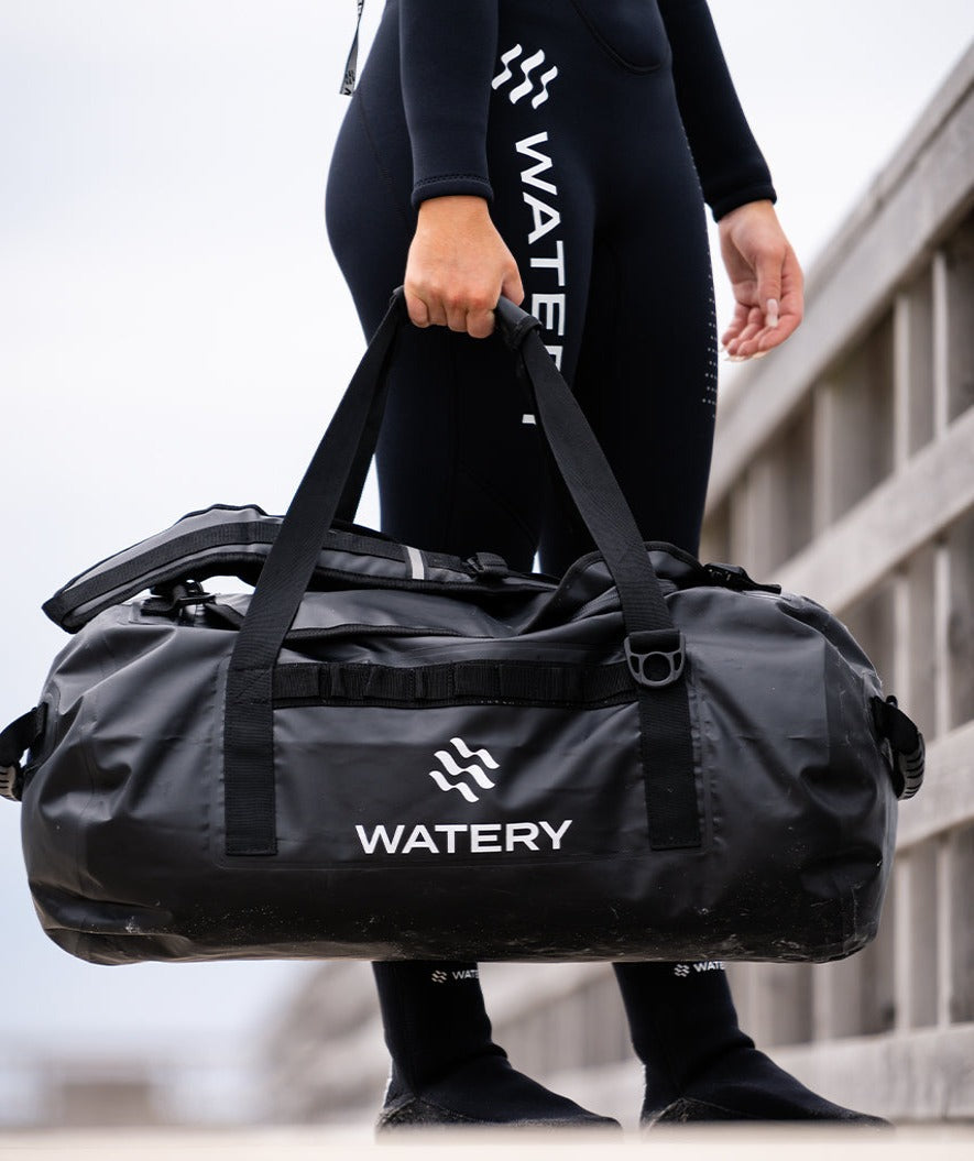 Watery watertight duffle bag - Swim 50L - Black