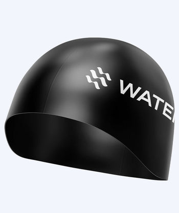 Watery competition swim cap - Signature Dome - Black