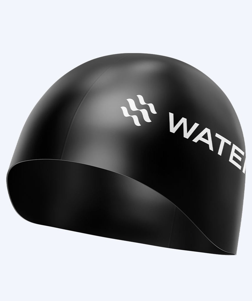 Watery competition swimming cap - Signature Dome - Black