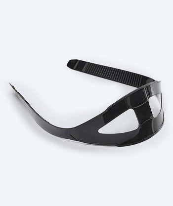 Watery 02 silicone strap for diving mask - Black