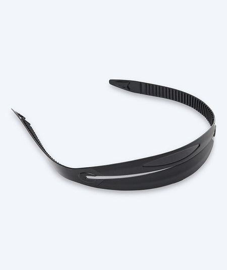 Watery 09 silicone strap for diving mask - Black