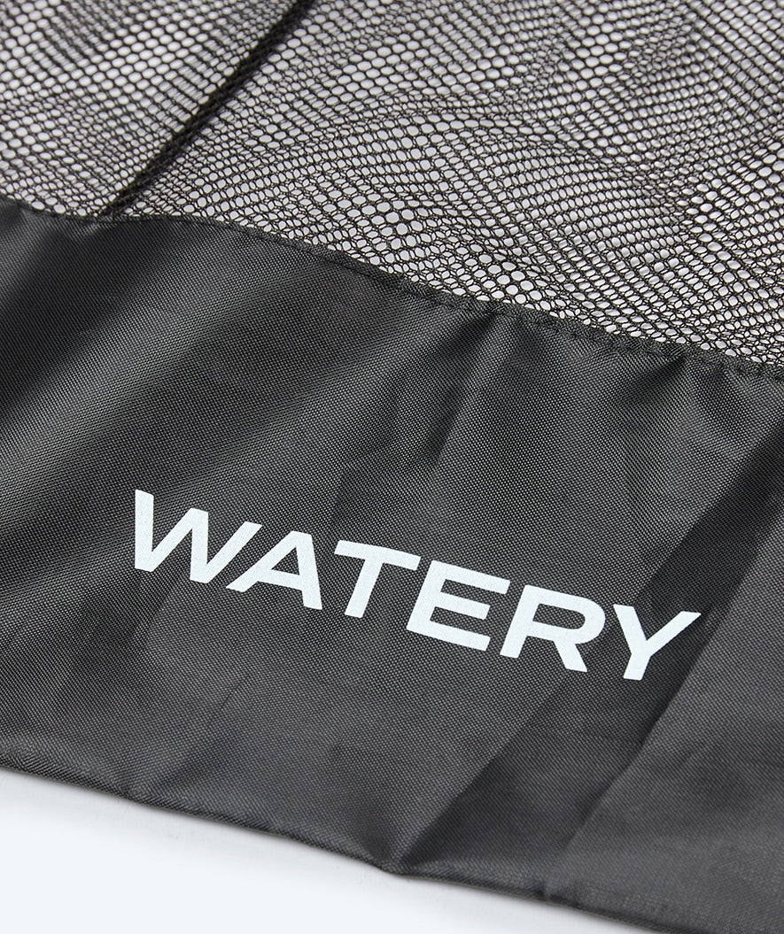 Watery snorkel bag - 3-Set Mesh - Black