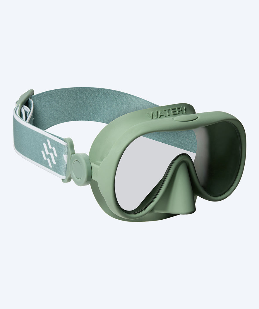 Watery diving mask for kids (4-10) - Alton - Green