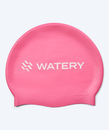 Watery swim cap with bumps - Avisa Bud - Pink