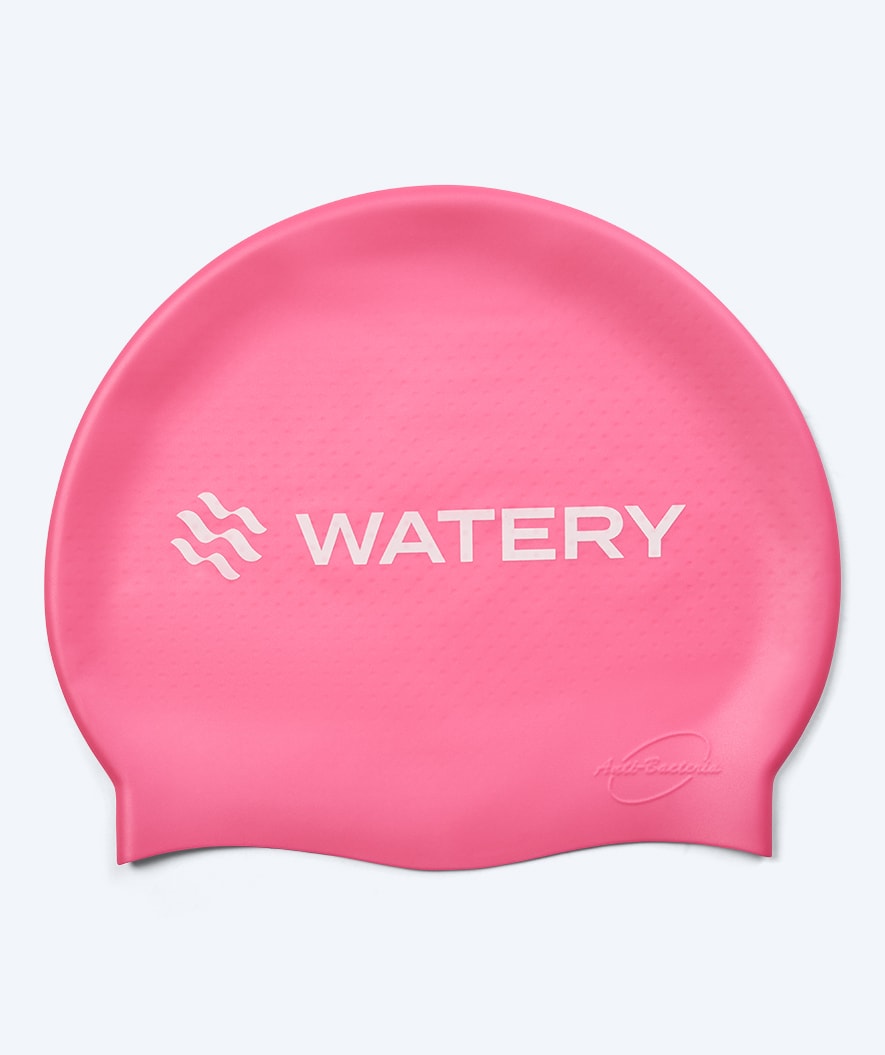 Watery swim cap with bumps - Avisa Bud - Pink