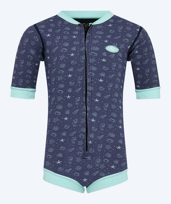 Watery wetsuit for kids - Baia Full-Body - Atlantic Turquoise