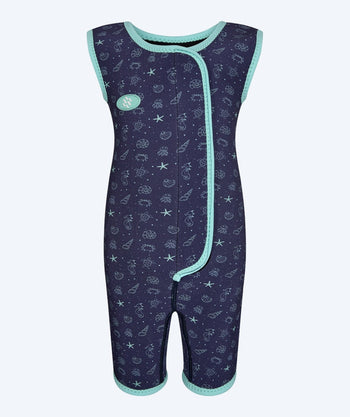Watery wetsuit for kids - Baia Shorty - Atlantic Turquoise