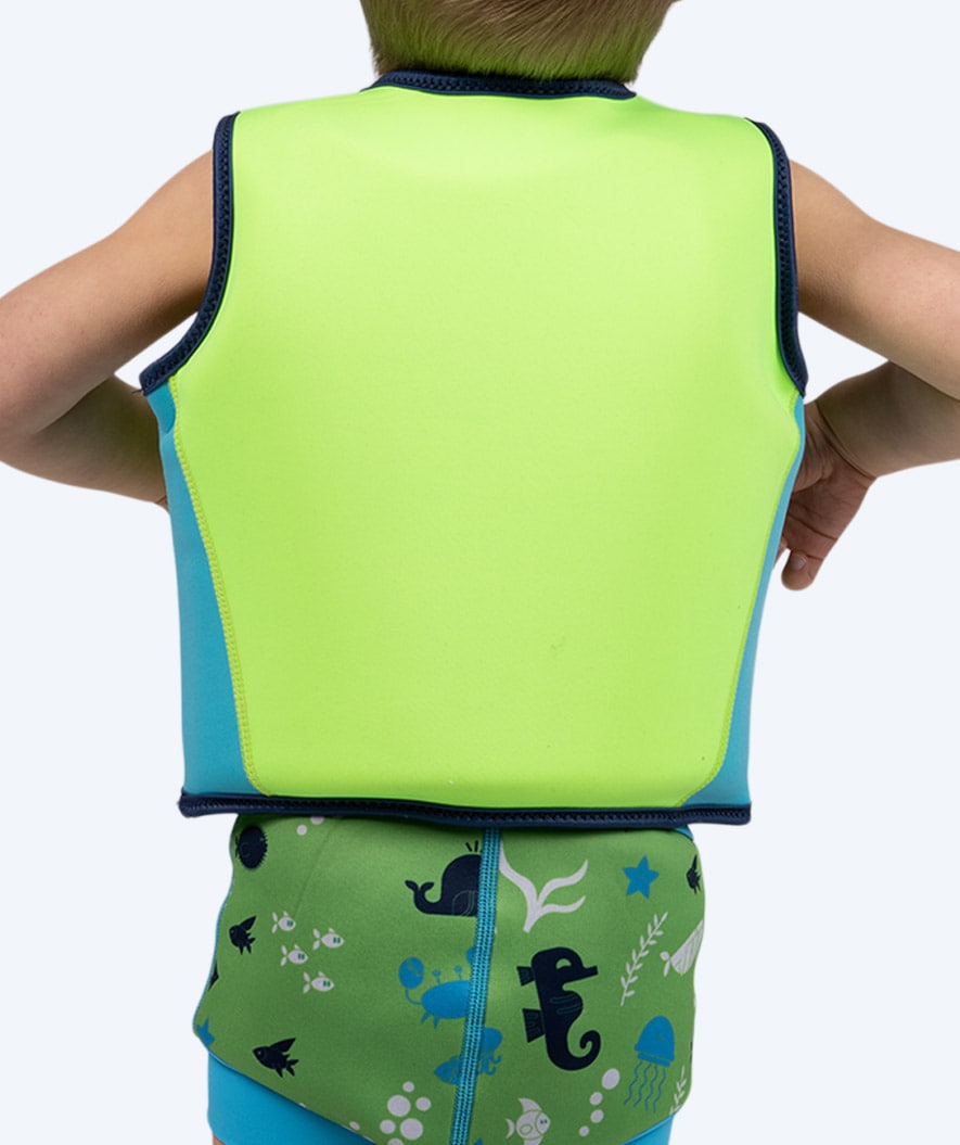 Watery swim vest for kids (2-10) - Basic - Green