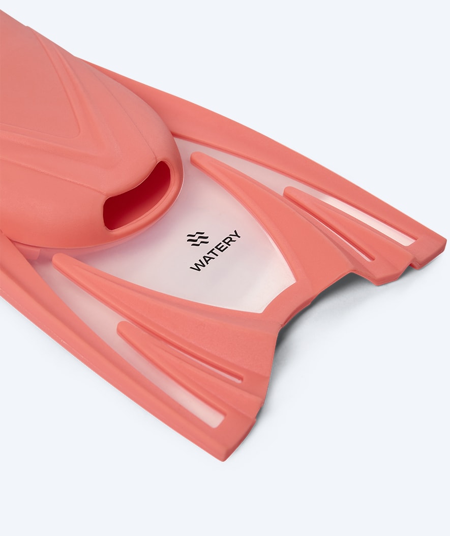 Watery swim fins for kids (25-34) - Bimasha - Pink