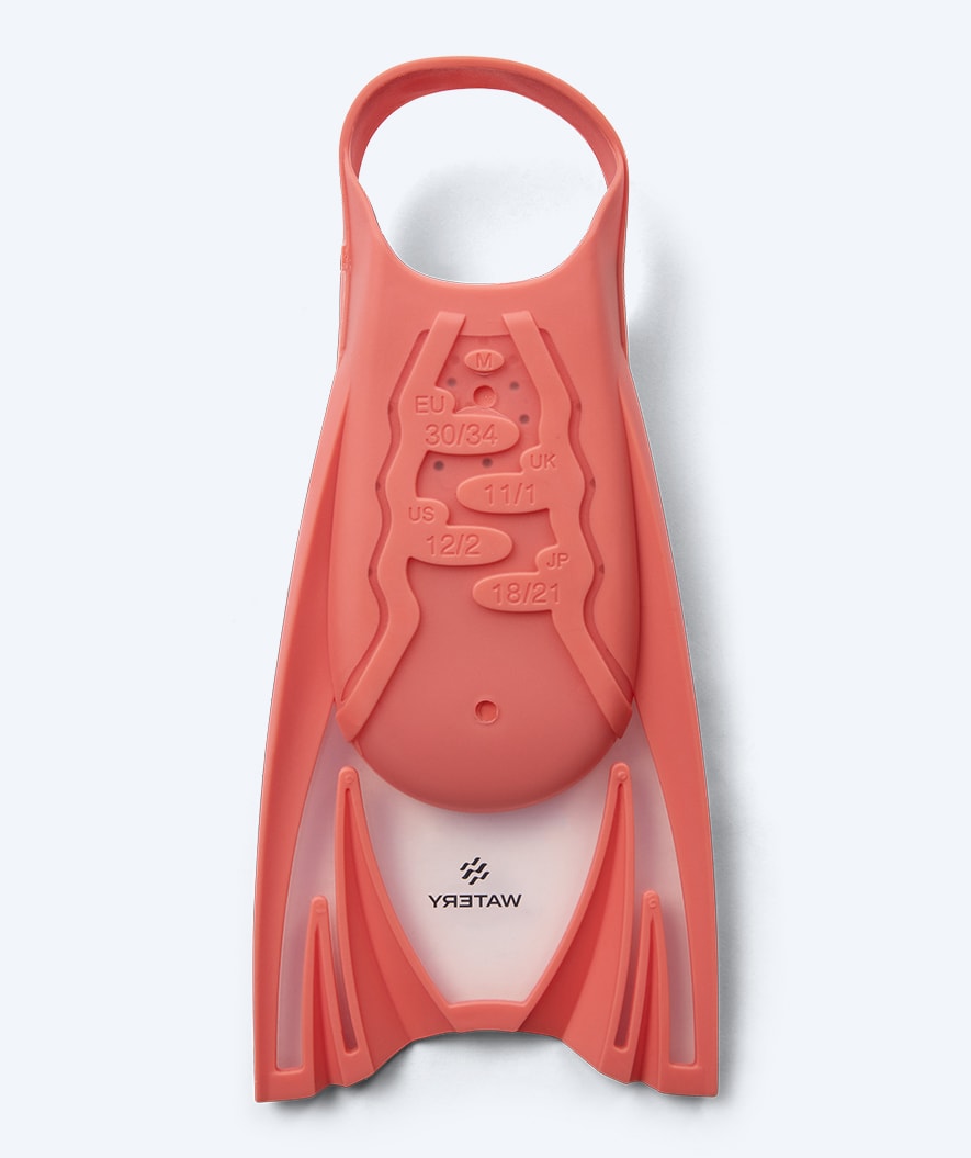 Watery swim fins for kids (25-34) - Bimasha - Pink