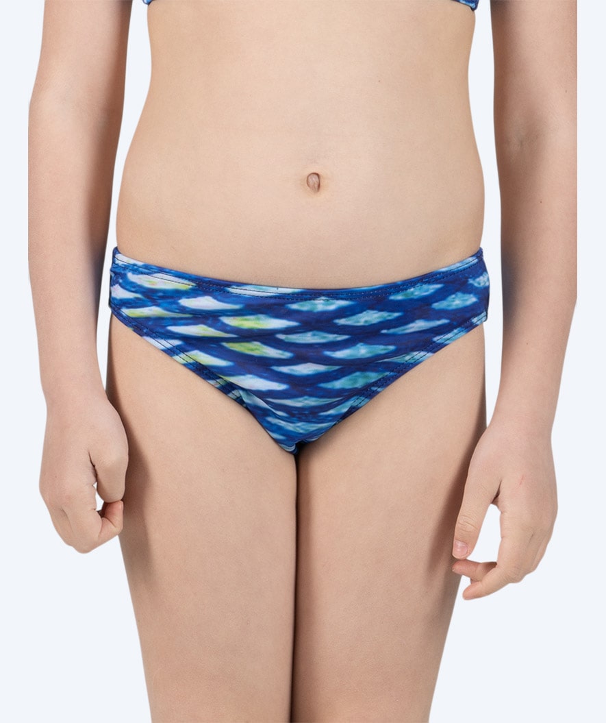 Watery mermaid bikini bottom for girls - Blue Ocean