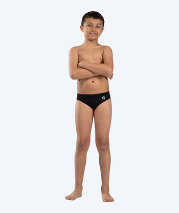 Watery triangular swim trunks for boys - Budgie Eco - Black