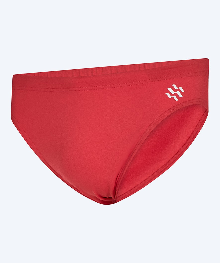 Watery triangular swim trunks for men - Budgie Eco - Red