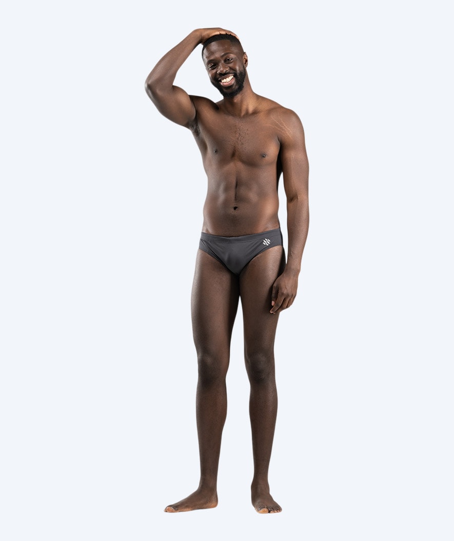 Watery triangular swim trunks for men - Budgie Eco - Grey
