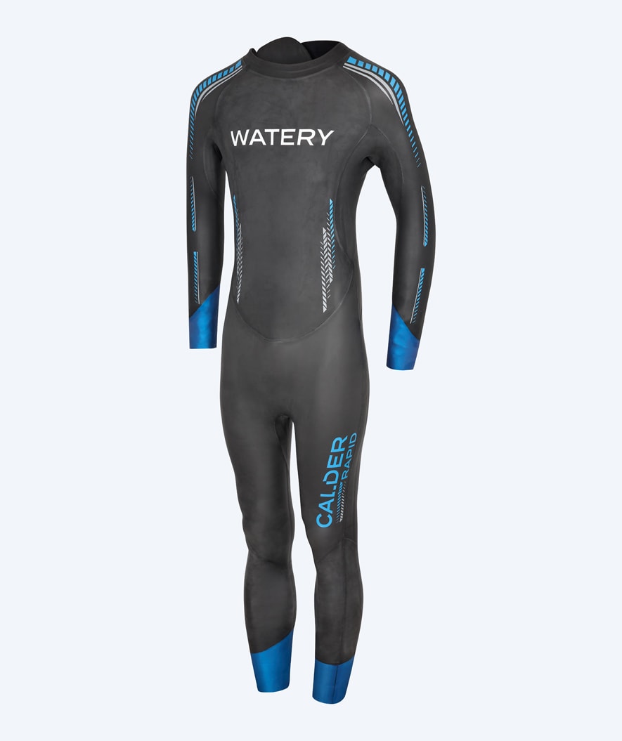 Watery wetsuit for men - Calder Rapid - Black/Blue