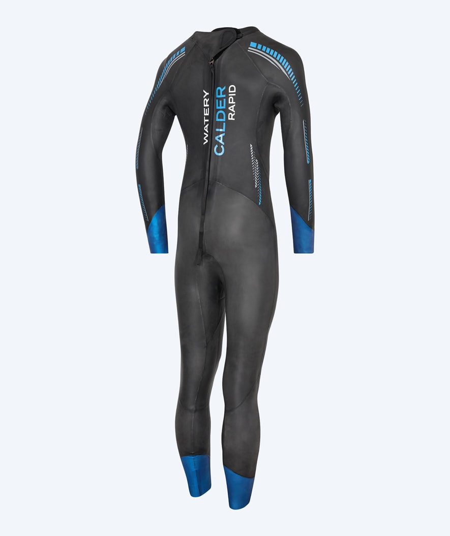 Watery wetsuit for men - Calder Rapid - Black/Blue