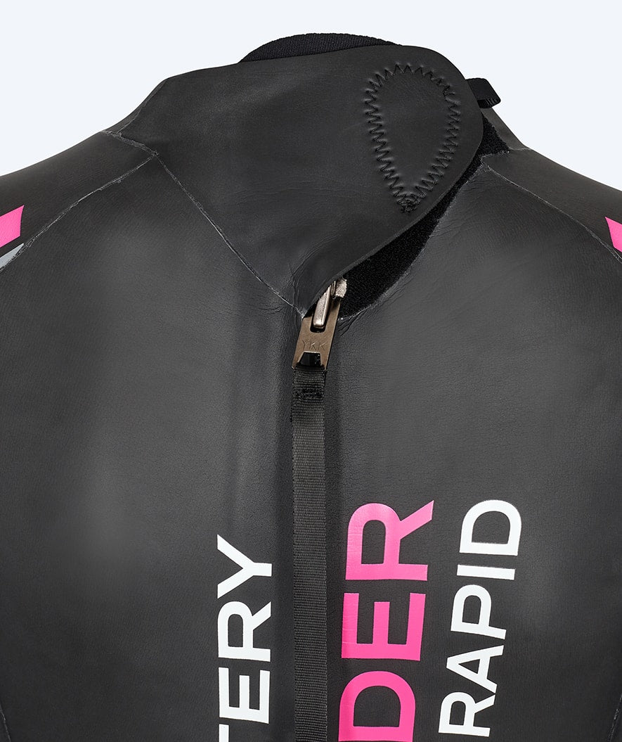 Watery wetsuit for women - Calder Rapid - Black/pink