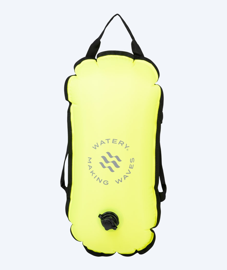 Watery swim buoy - Carry Straps 28L - Yellow