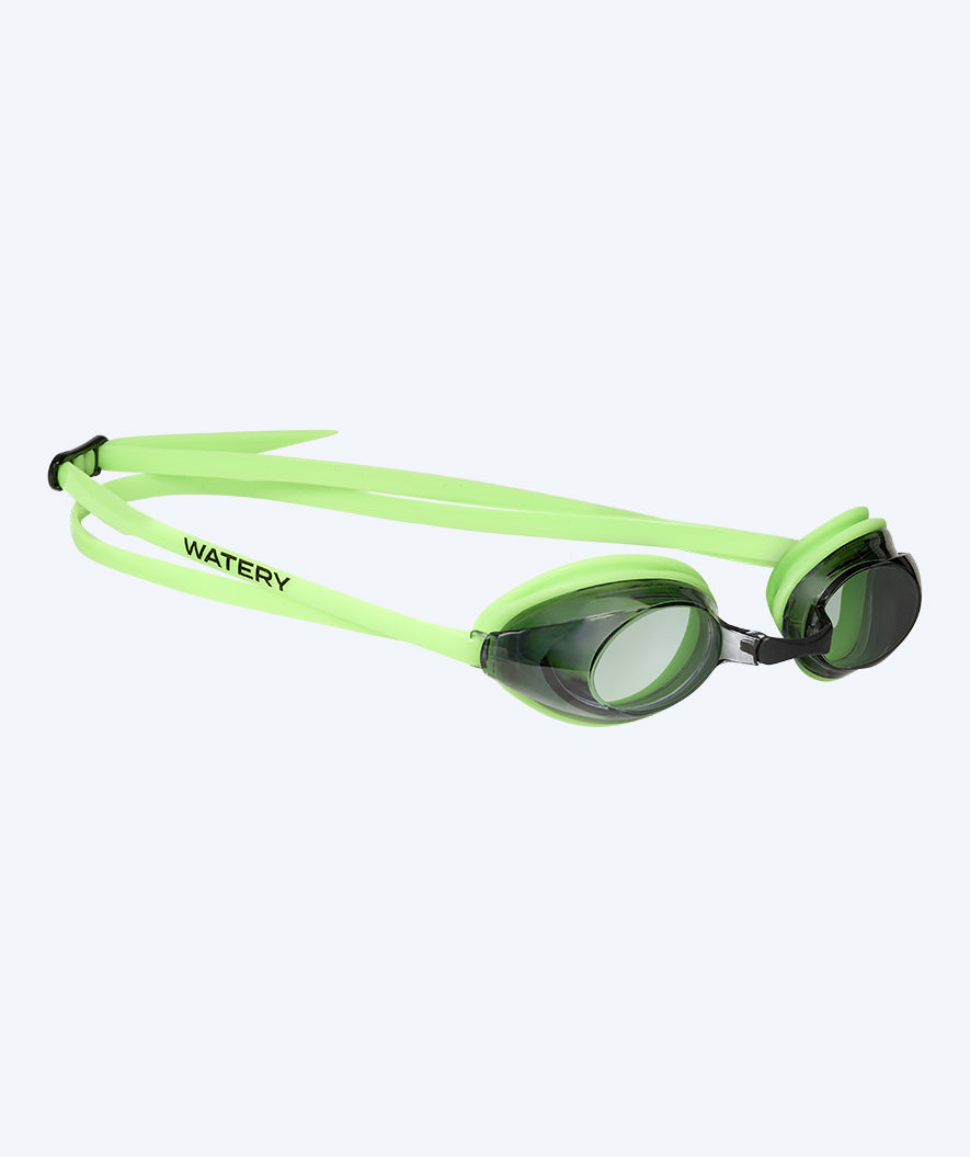 Watery swimming goggles for kids - Catch - Green (Smoke lens)