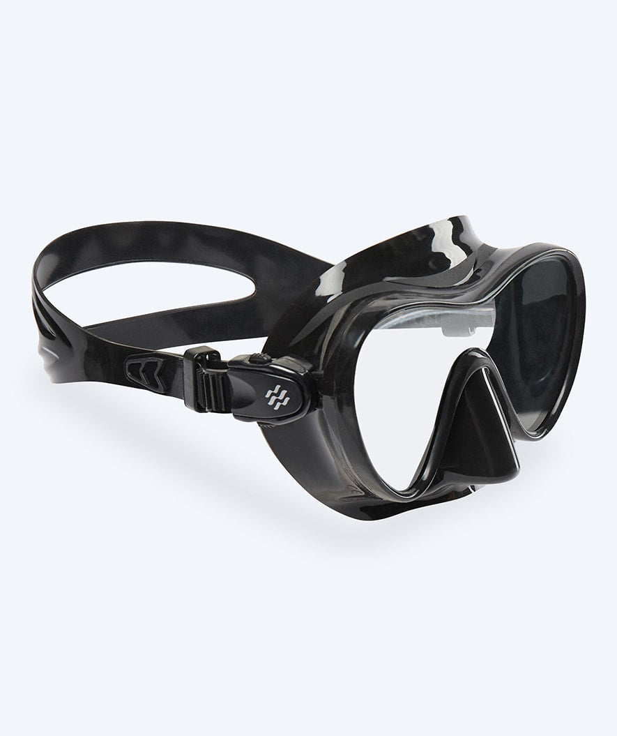 Watery diving mask for adults (+12) - Cliff - Black