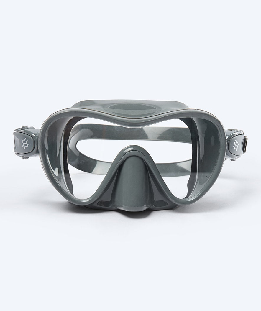 Watery snorkel set for adults - Fisher/Cliff - Grey