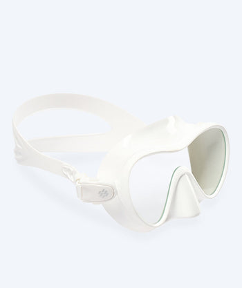 Watery diving mask for adults (+12) - Cliff - White