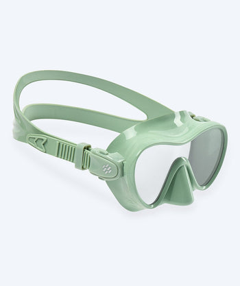 Watery diving mask for kids (4-12) - Cliff - Green