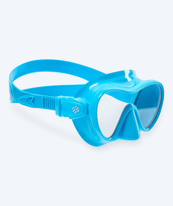 Watery diving mask for kids (4-12) - Cliff - Light blue