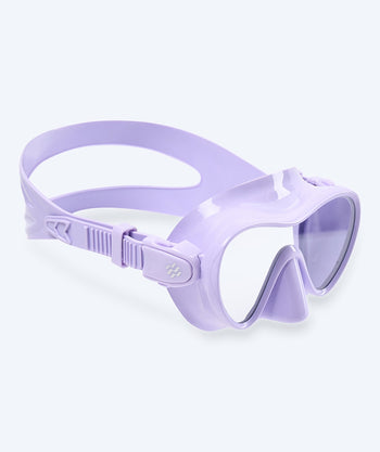 Watery diving mask for kids (4-12) - Cliff - Purple