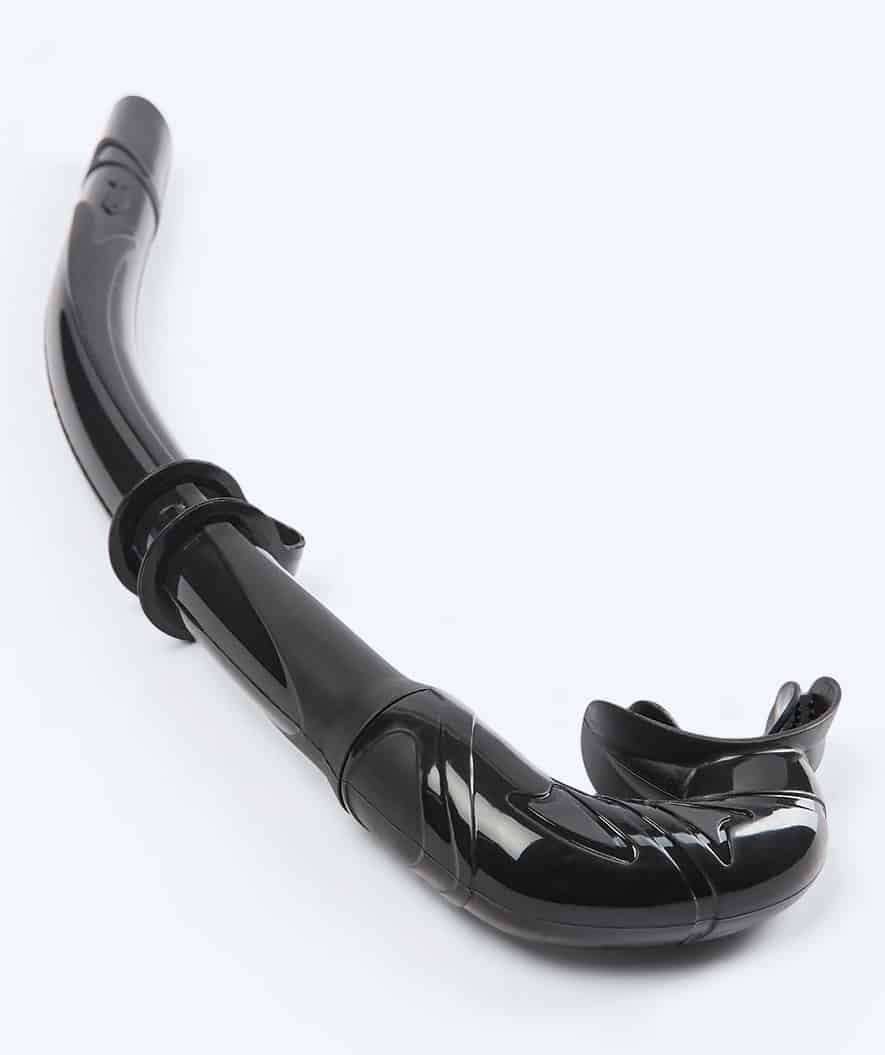 Watery snorkel for kids (4-12) - Cliff - Black