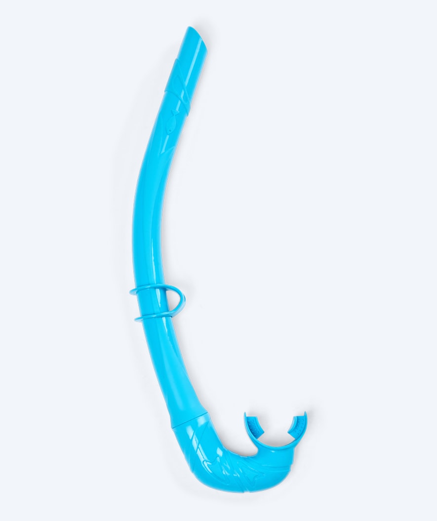 Watery snorkel for kids (4-12) - Cliff - Light blue