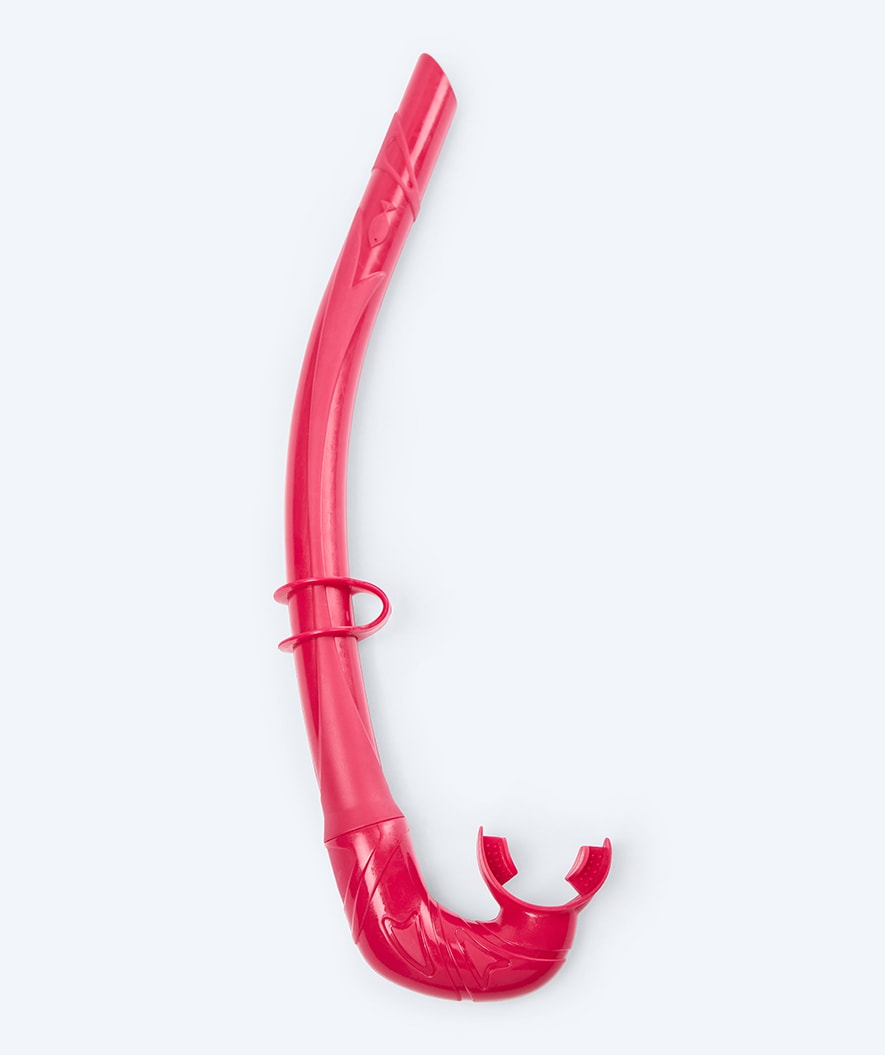 Watery snorkel for kids (4-12) - Cliff - Dark red