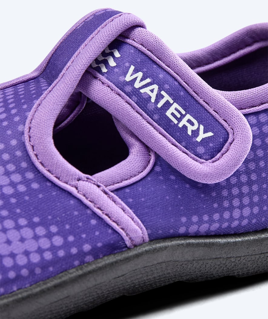 Watery swim shoes for kids - Dawn - Purple